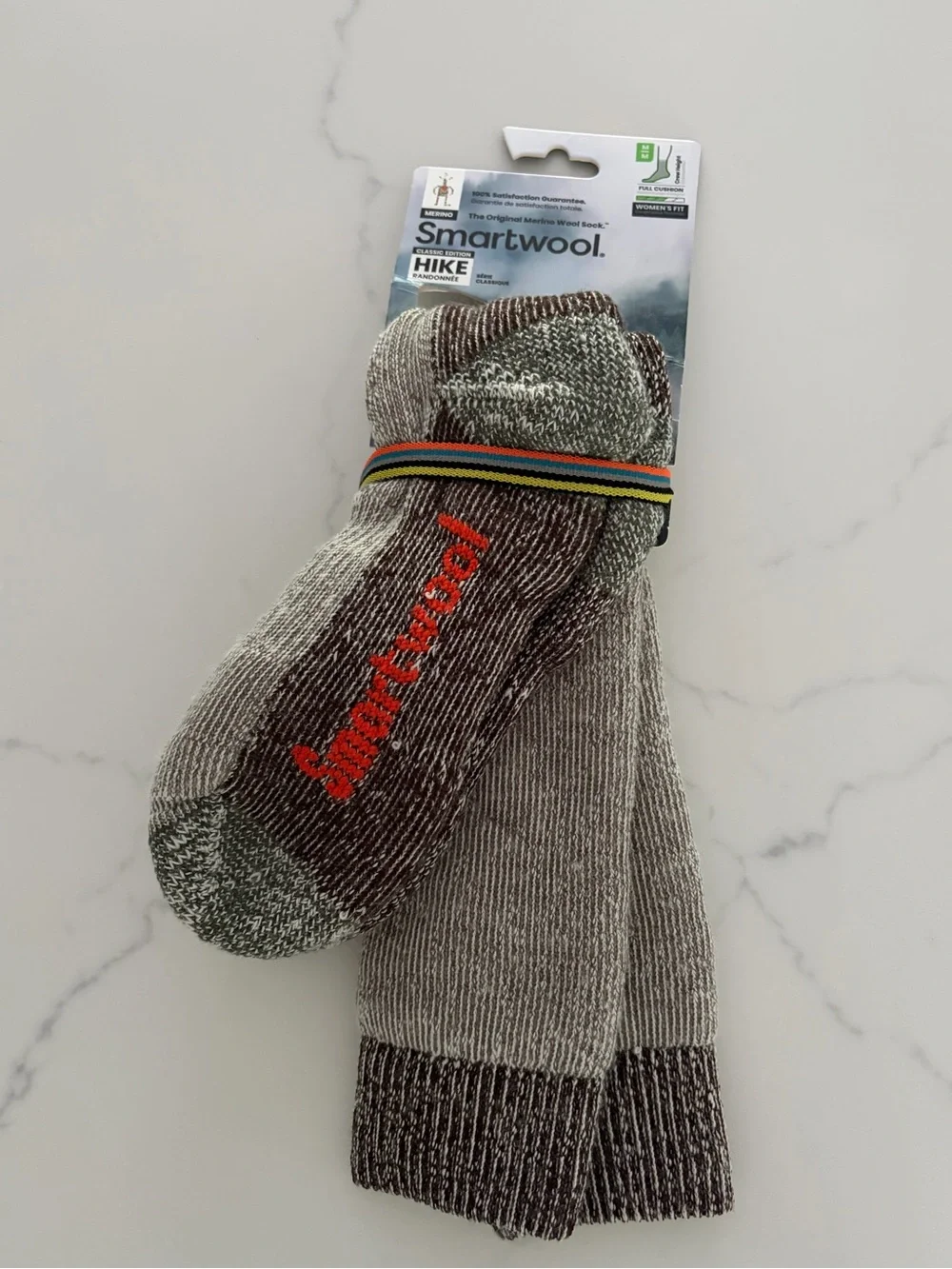 SmartWool Hike Women’s Medium Full Cushion Tan Socks. NWT